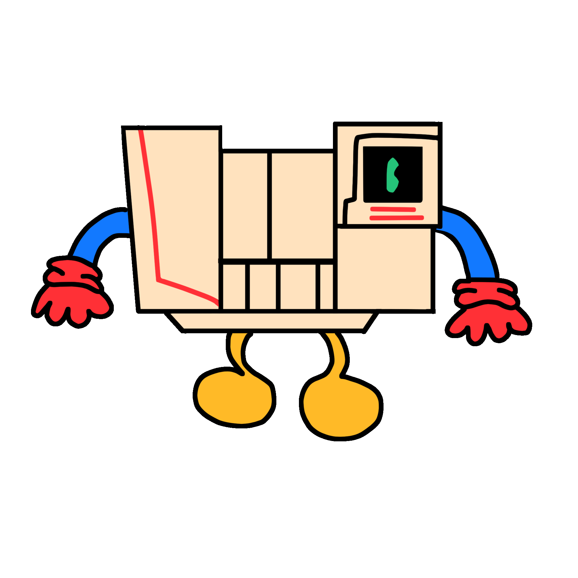 CNC machining illustration